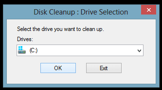 disk cleanup c drive to make pc faster